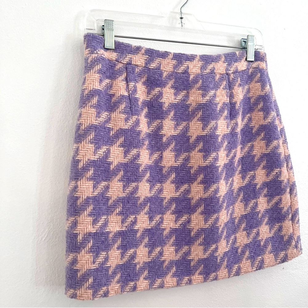 Forever 21 Tweed Skirt Purple and Pink Size Medium - Picture 4 of 12